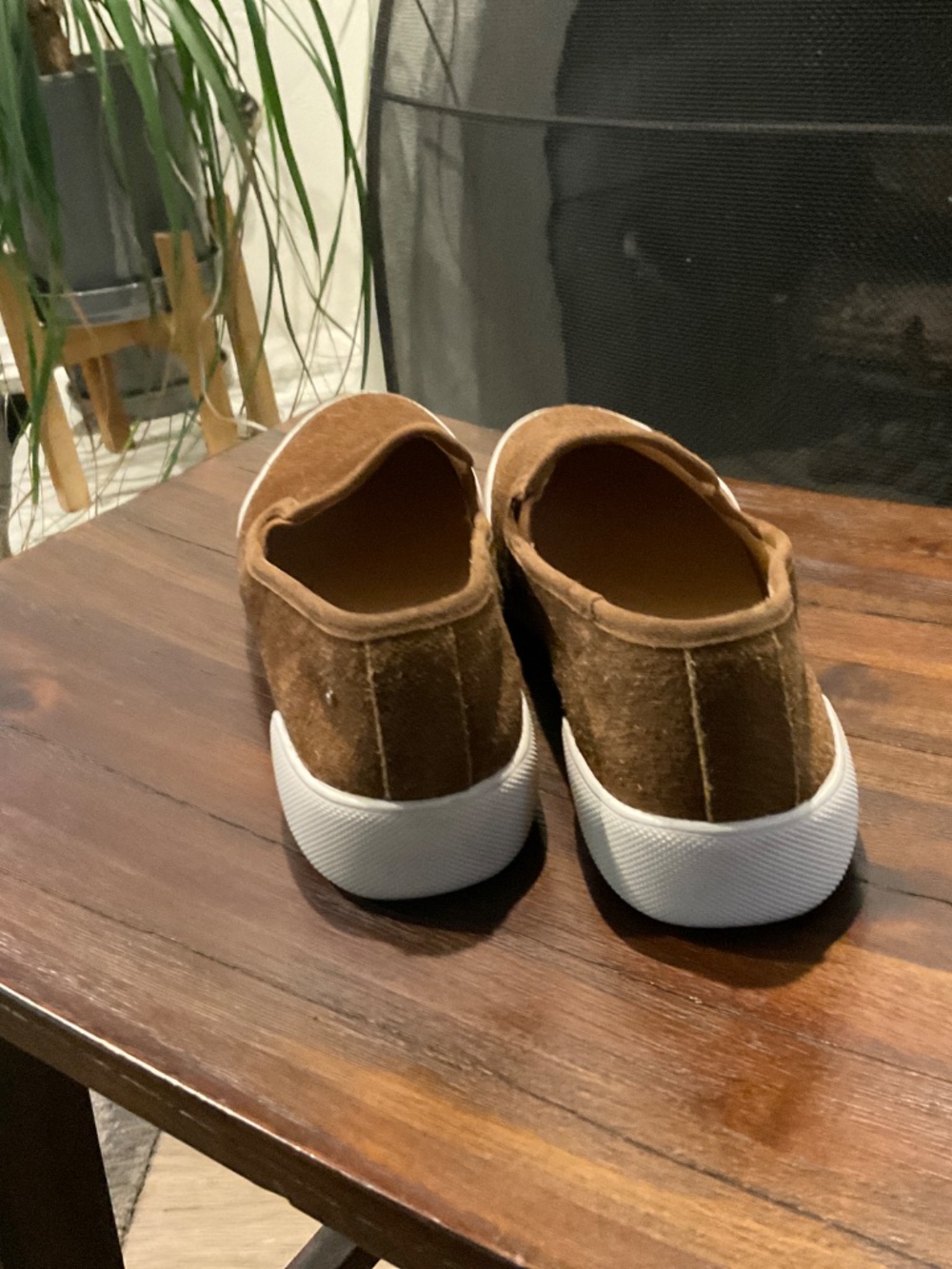 FRYE Coco Tan Mia Slip On Sneakers Size 7 - Picture 4 of 8